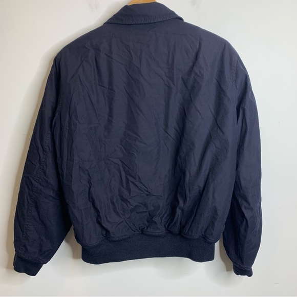 Polo Ralph Lauren Navy Blue Bomber Jacket Lined - Picture 5 of 8